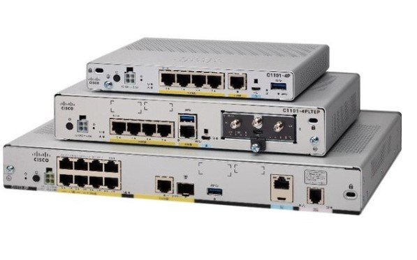 1000 Series C1127X8PMLTEP w/ 8 GB memory and flash for SDWAN Advanced Security support C1121-4P